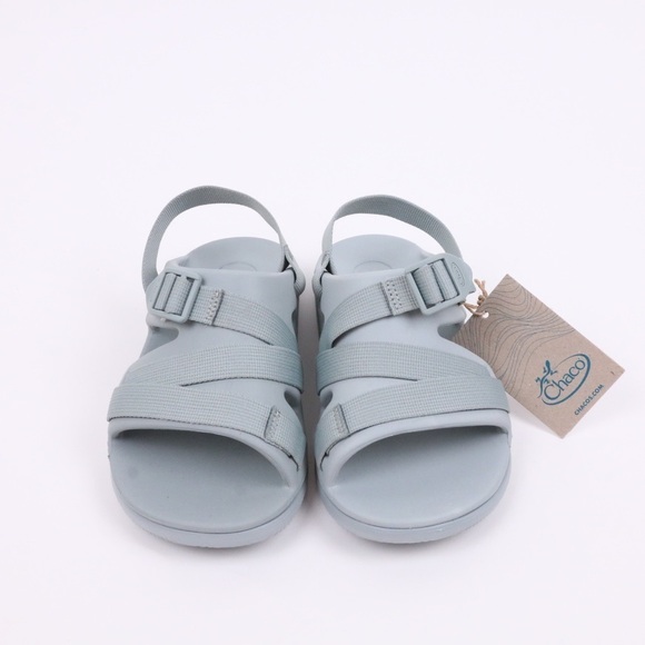 Chaco Chillos Sport Aqua Gray Sandals NWT - Picture 3 of 11